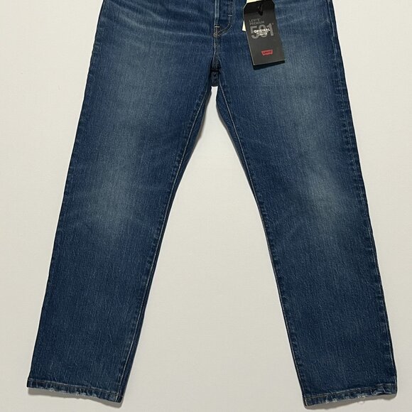 Levi's 501 Premium Jeans *NWT Original Cropped Button Fly Women's size 28x26 - Picture 11 of 11